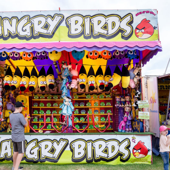 TJ Amusements - Angry Birds Slingshot Gallery | Amusement rides, games and community carnivals in Adelaide, South Australia and beyond.