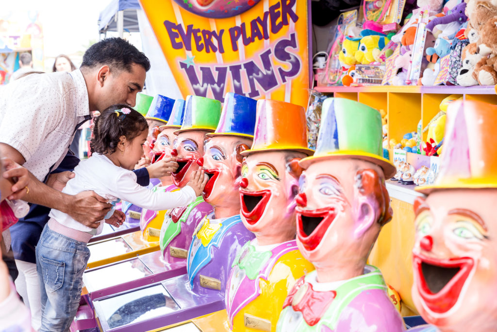 TJ Amusements - Laughing Clowns | Amusement rides, games and community carnivals in Adelaide, South Australia and beyond.